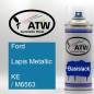 Preview: Ford, Lapis Metallic, KE / M6563: 400ml Sprühdose, von ATW Autoteile West.